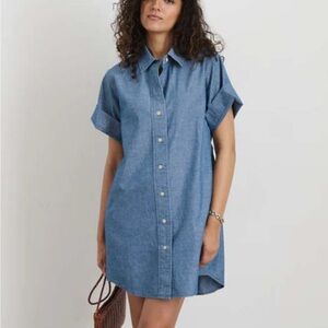 Alex Mill Blue Denim Dress